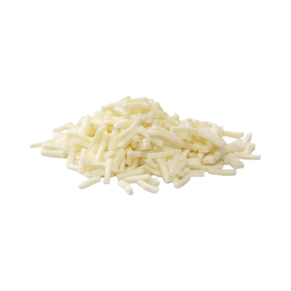 Product Grated Mozzarella Cheese Julienne 4x4x20 mm. IQF 2kg Image