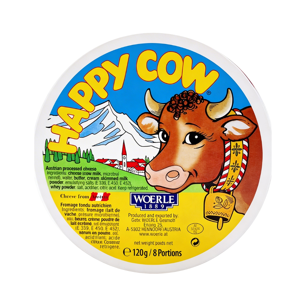 Product Processed Cheese Happy Cow Regular Portions Image