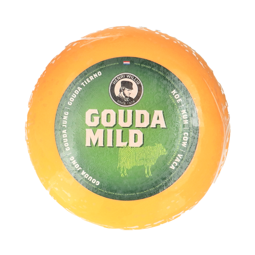 Product Gouda Young Cheese Henri Willig Polder Cheese (Export) 4,39kg Image