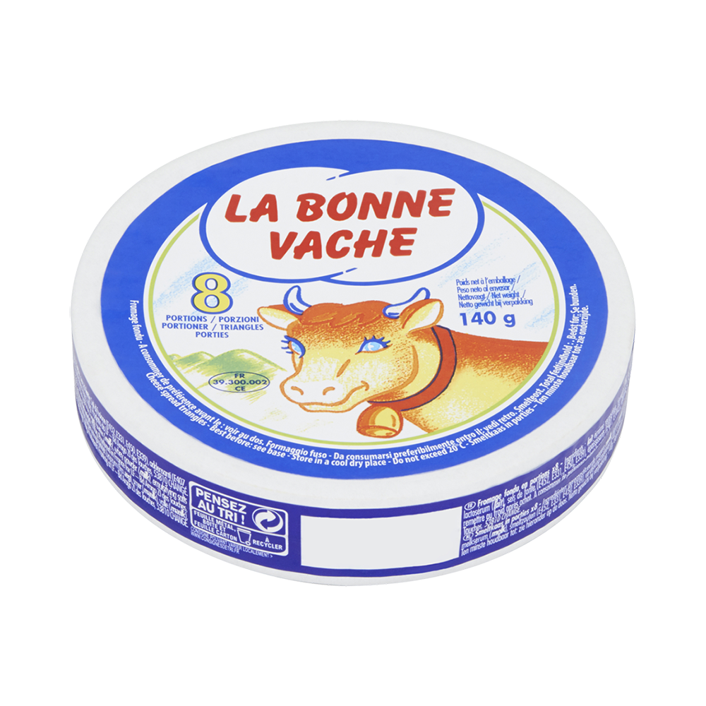 Product Processed Cheese La Bonne Vache 48+  8x17,5 gr. 140g Image
