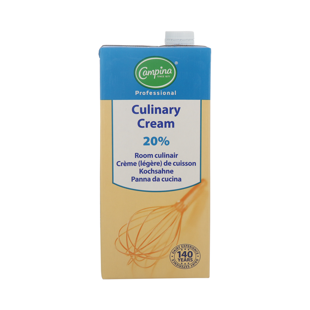 Cooking Cream Campina Professional Culinary 20% U.H.T. 1L