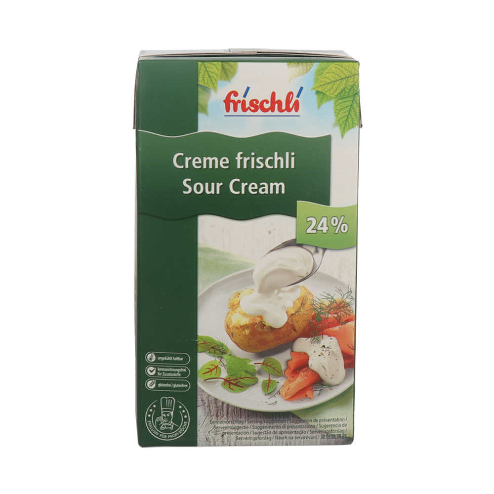 Sour Cream Frischli 24% 1L