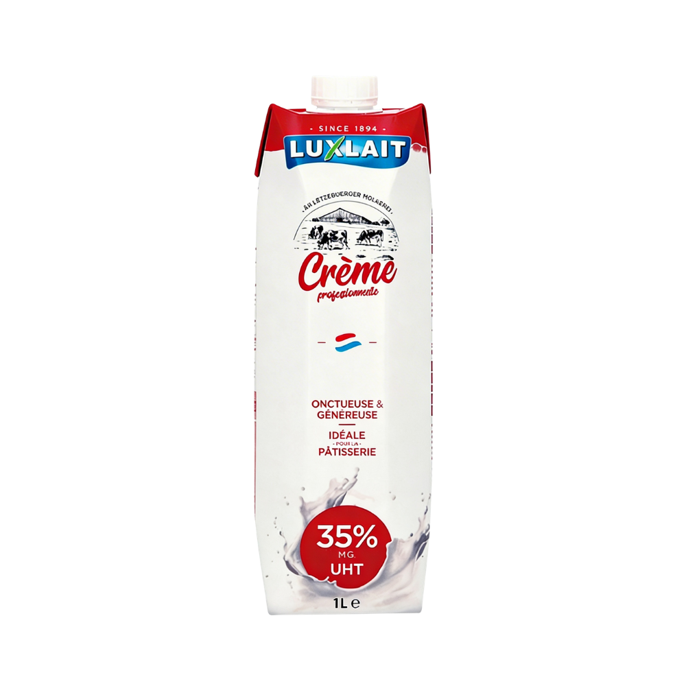 Whipped Cream U.H.T. Luxlait 35% Fat