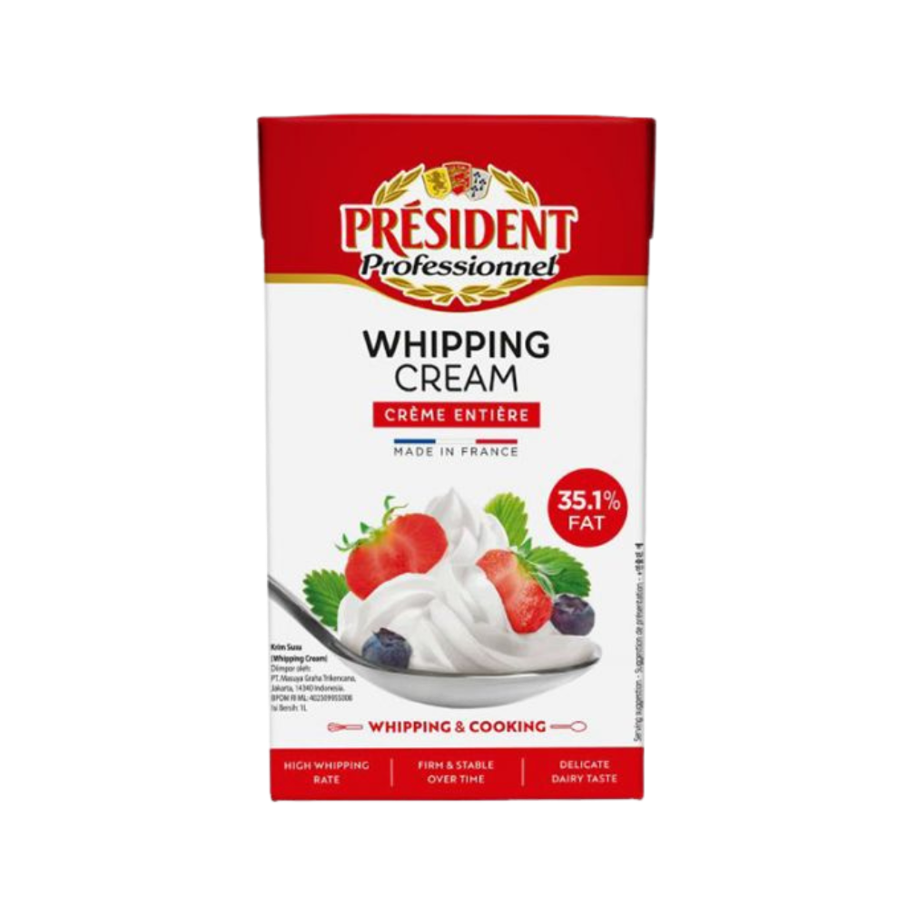 Whipped Cream U.H.T. President 35%
