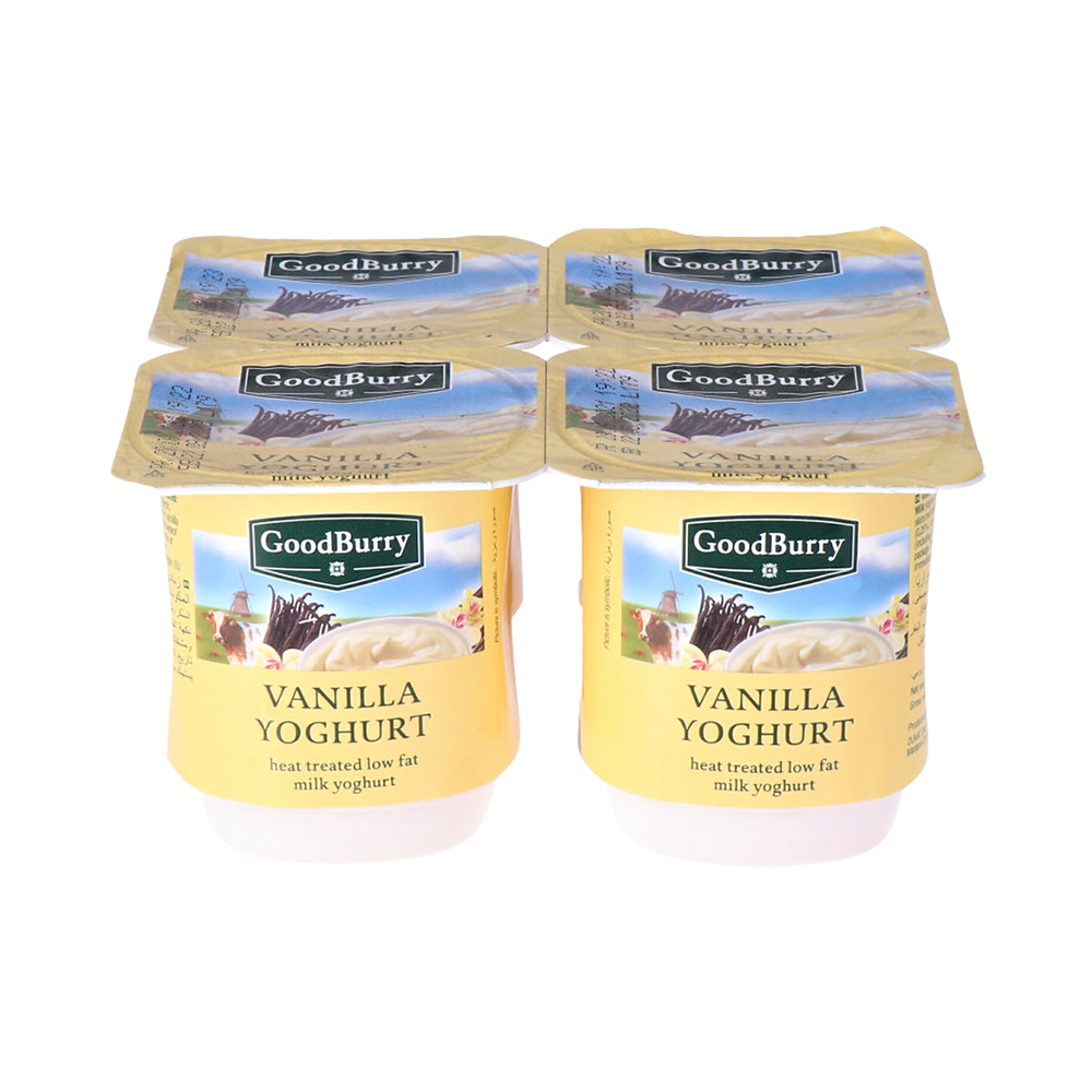 Fruit Yogurt GoodBurry Vanilla Halal 125g