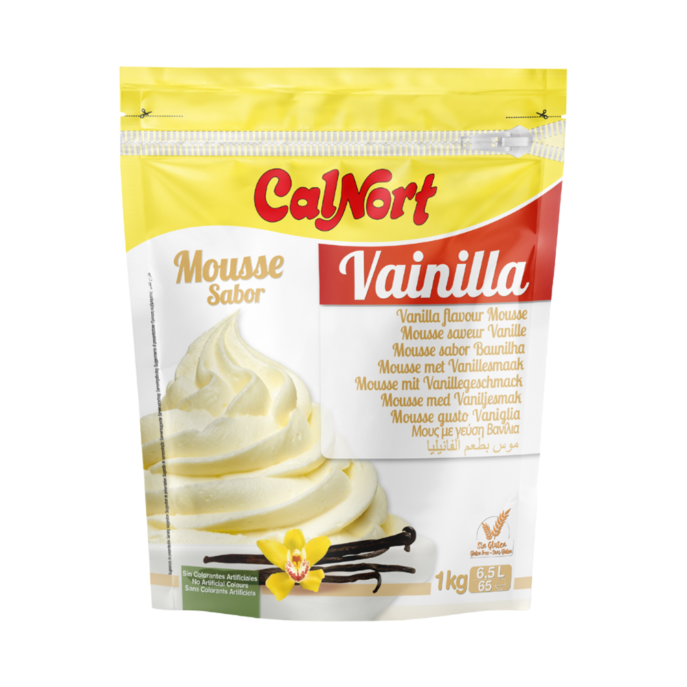 Product Dessert Mousse CalNort Vanilla Flavour Halal 1kg Image