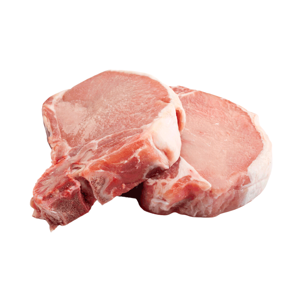 Pork Chops Loin Bone-In (Layer Pack) 10kg 