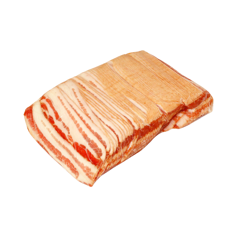 Product Pork Bacon Sliced Streaky Rind Off Liquid Smoked 2kg  Image