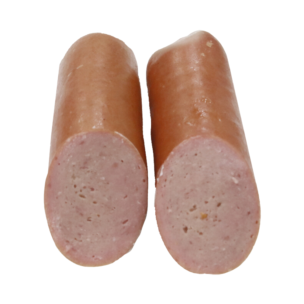 Product Pork Frankfurter Sausages + Chicken Cooked , Smoked , Bulk Packed 10kg  Image