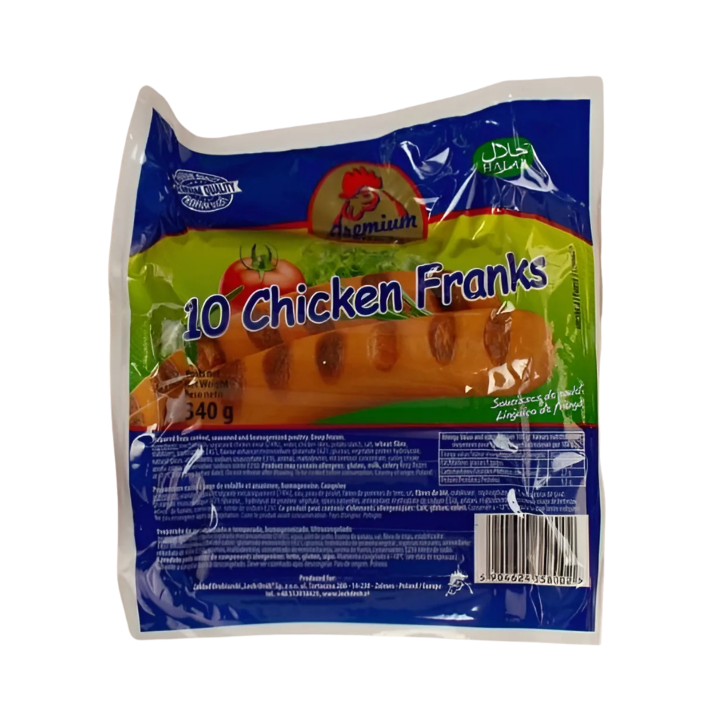 Product Chicken Frankfurters Halal 34 g Image