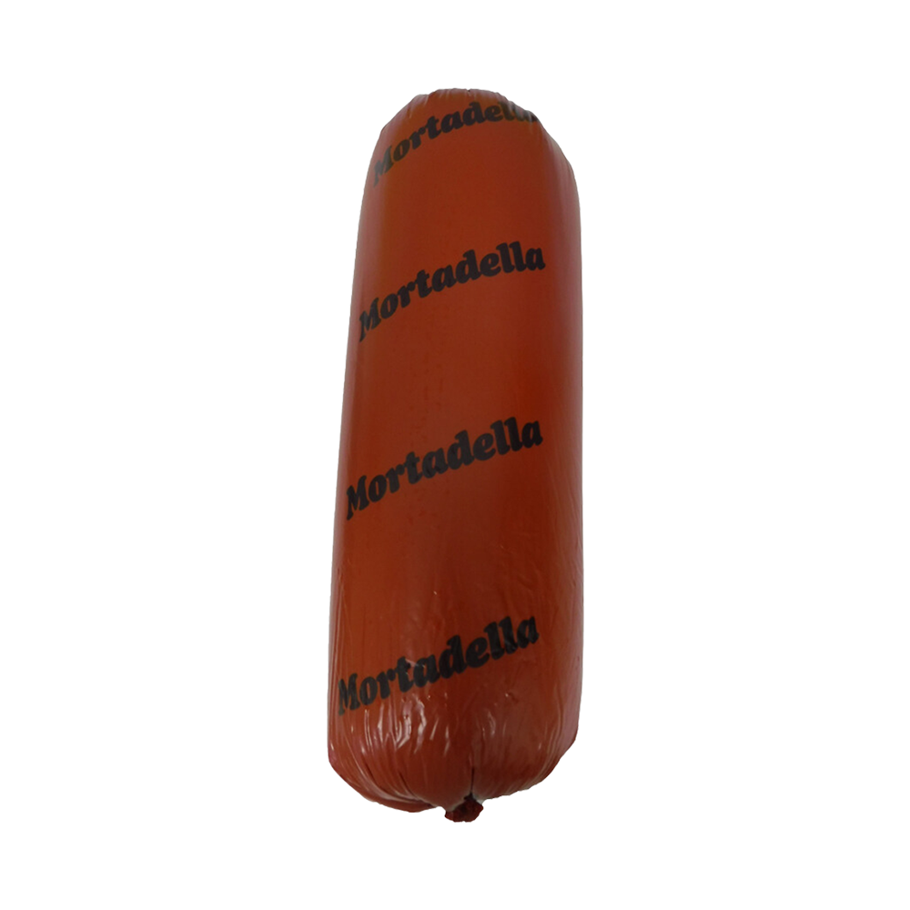 Pork Mortadella Frozen Individually Packed + Chicken , with Garlic , Cooked 3,6kg 
