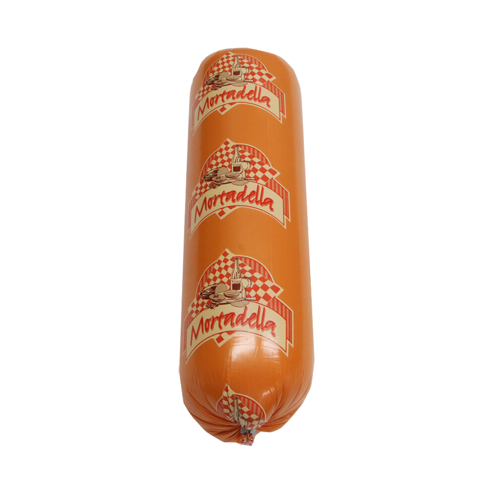Pork Mortadella with Garlic Cooked Frozen 3,5 kg  Individually Packed 100% Pork 18kg 