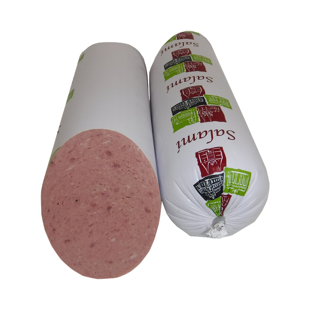 Pork Salami with Garlic + Chicken , Cooked , Individually Packed 2kg 