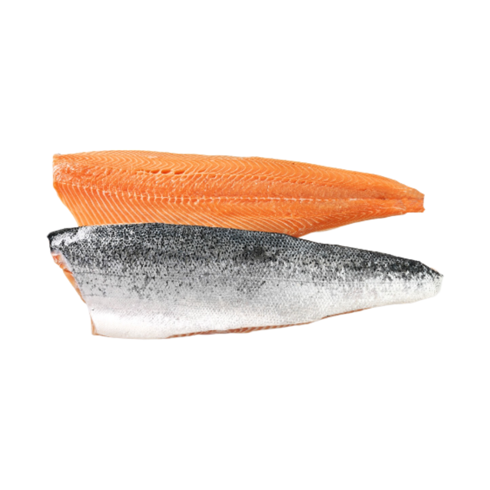 Atlantic Salmon Filet 2-4 Lbs 100% NW D-Trim Pinbone Out IVP 15 kg
