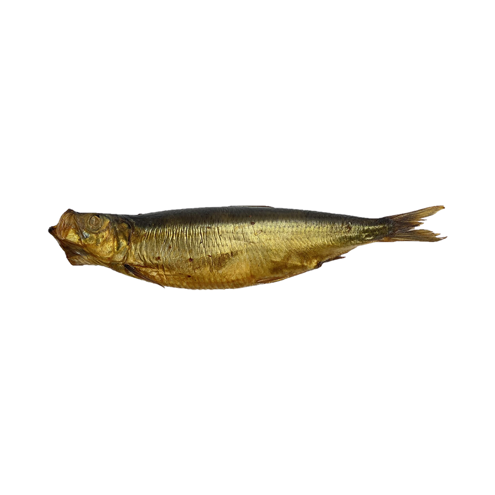 Buckling Smoked 100-200 Gram 100% NW Whole Herring 