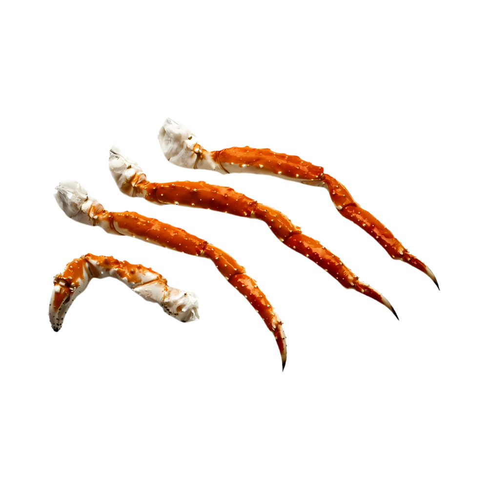 King Crab Legs & Claws Single Cooked 1000-1300 Gram 90%NW 