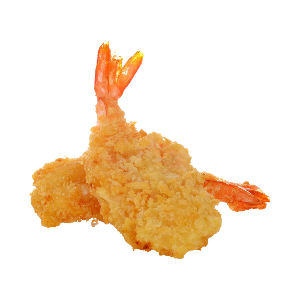Product Shrimps 26-30 100% NW Butterfly Tail-On Breaded IQF 1kg Image