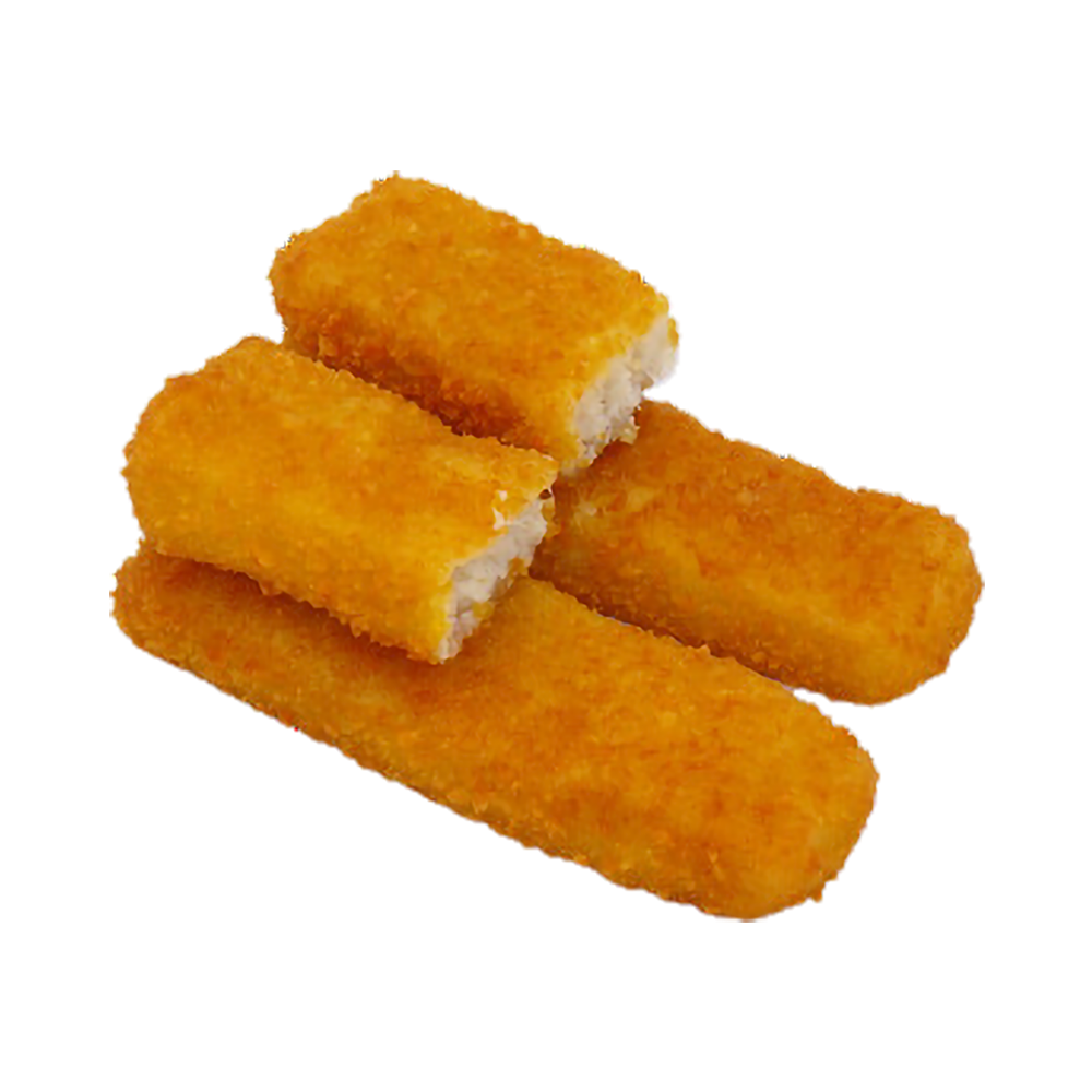 Fish Sticks 22-28 gr. Breaded and Prefried 5kg