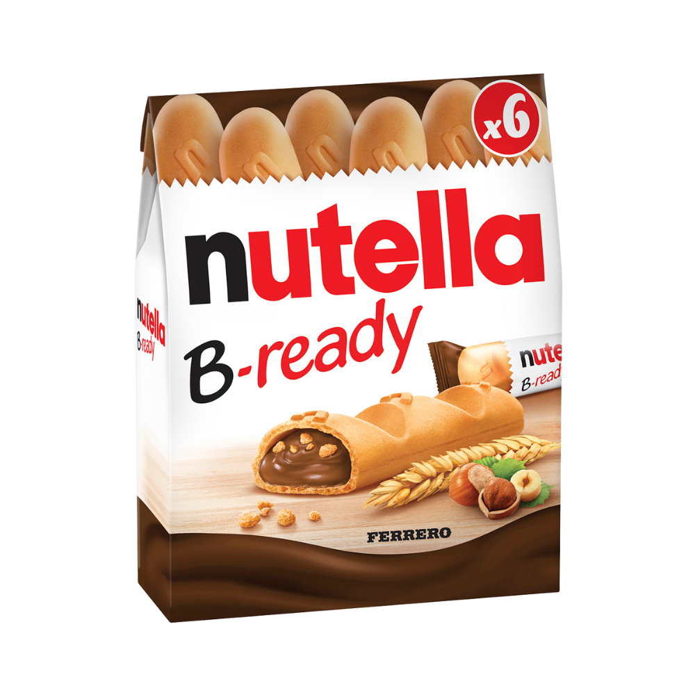 Product Hazelnut Chocolate Wafers Nutella B-Ready T6 (6x22 gr)  Image