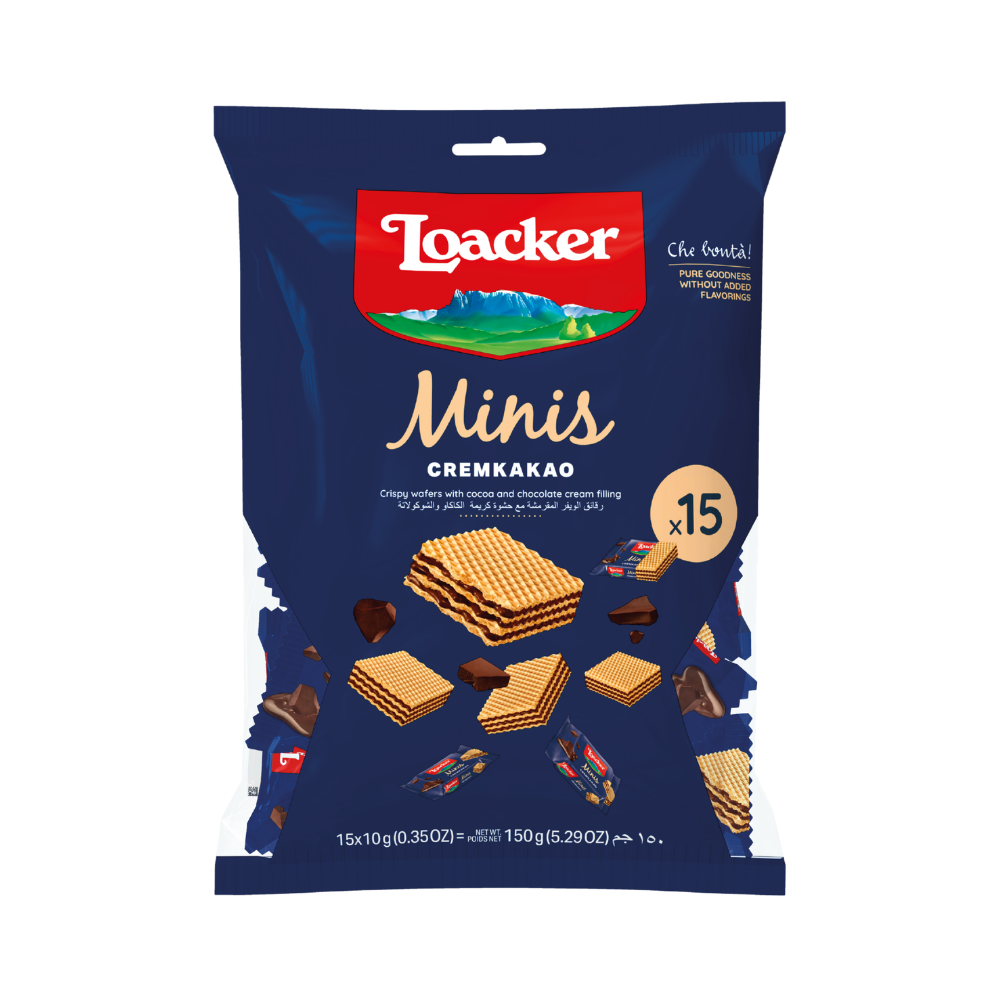 Product Wafers Loacker Cremkakao Minis 15x10 gr. Image