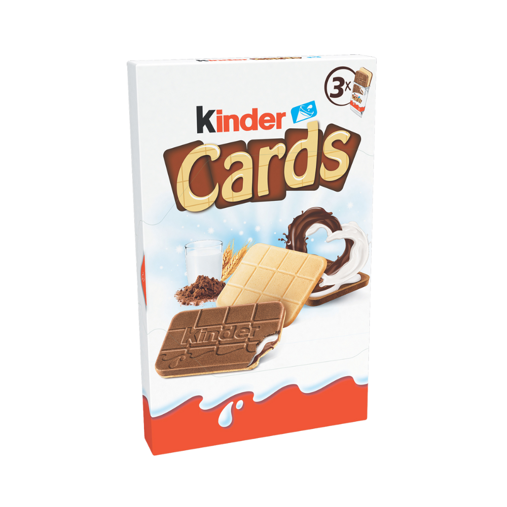 Product Wafers Kinder Cards 3x25,6 gr.  Image