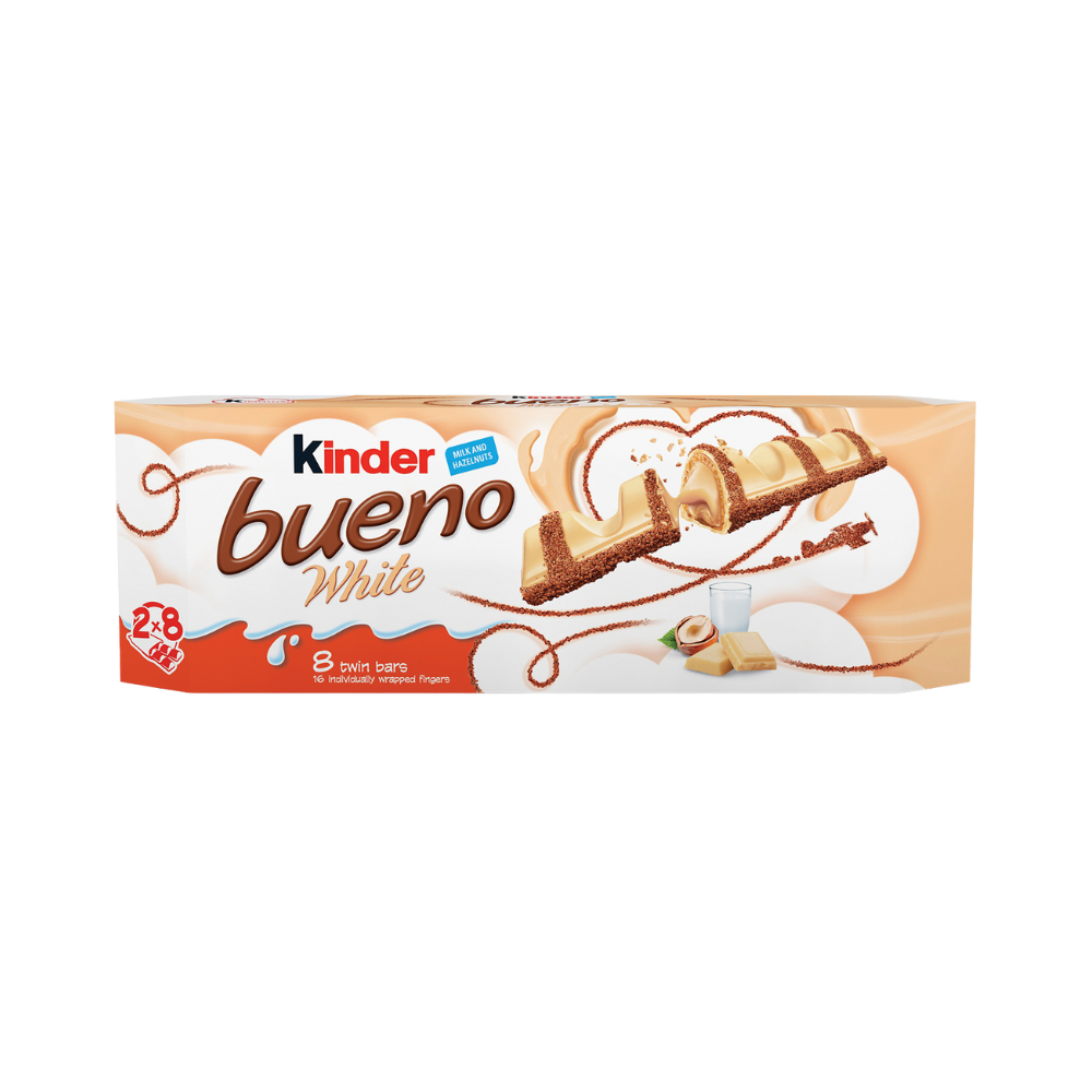 Product Wafers Kinder Bueno White T(2x8) 312g Image