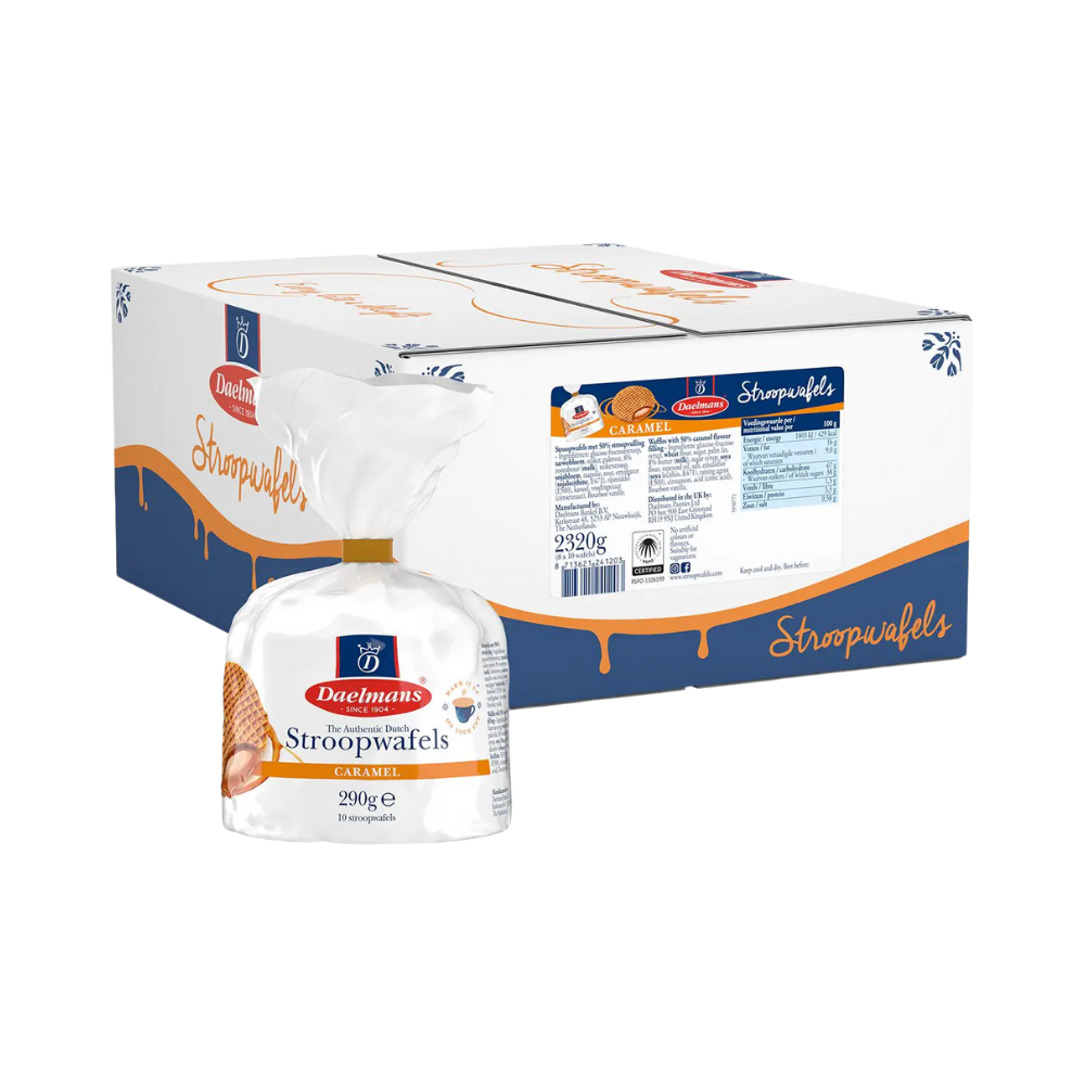 Product Caramel Syrup Waffles Daelmans Image