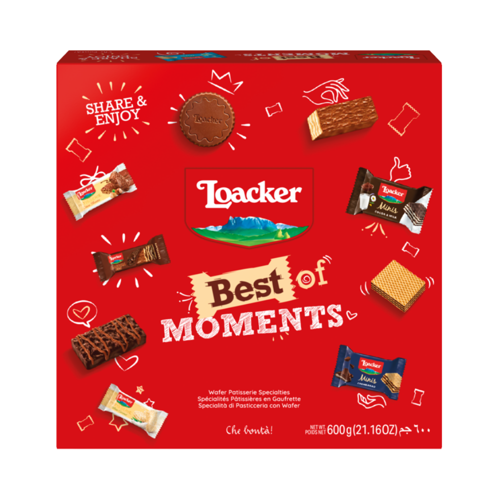 Wafers Loacker Best of Moments