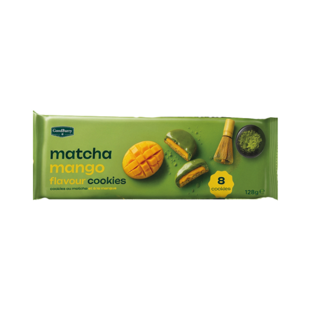 Product Cookies GoodBurry Matcha Mango Flavour Image