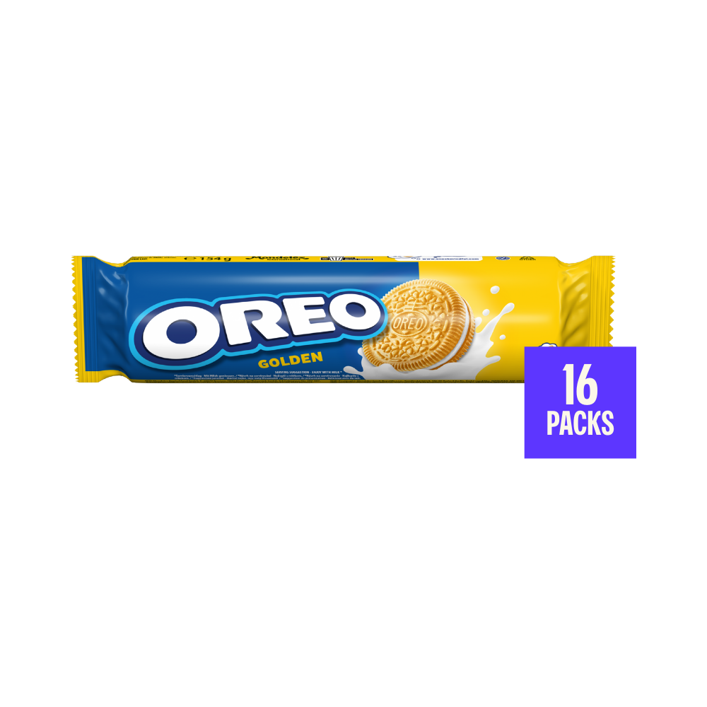 Sandwich Biscuits Oreo Golden 154g