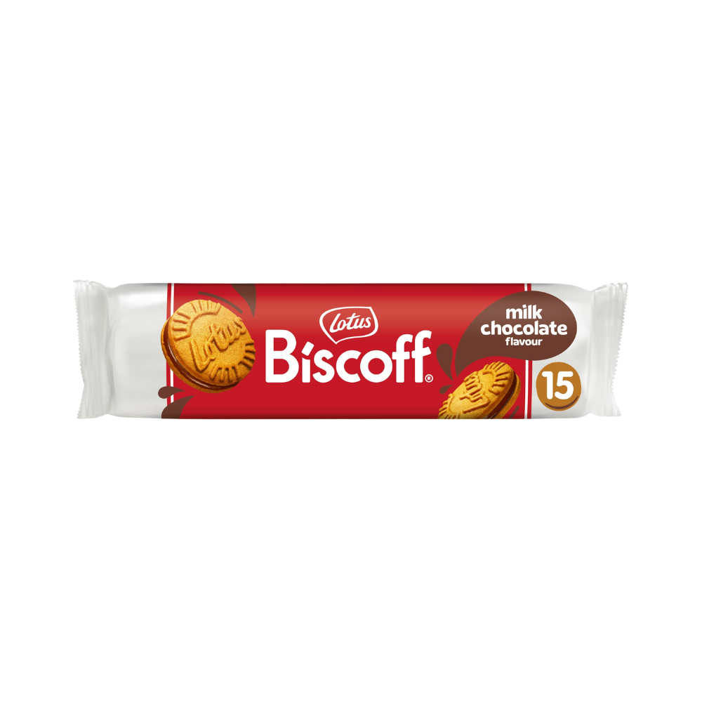 Sandwich Biscuits Lotus Biscoff Milk Chocolate Flavour 150g