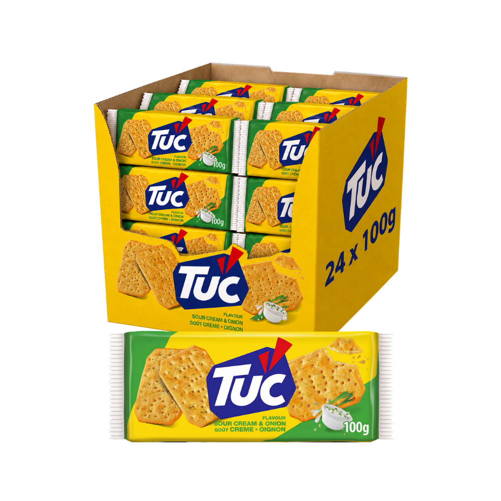 Product Tuc Biscuits Lu Sour Cream & Onion Flavour 100g Image