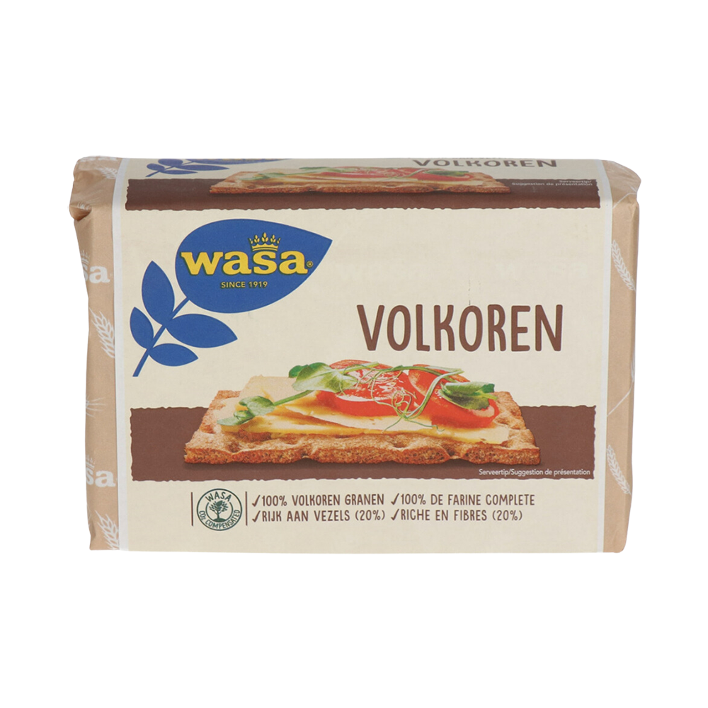 Crispbread Wasa Whole Wheat 260g