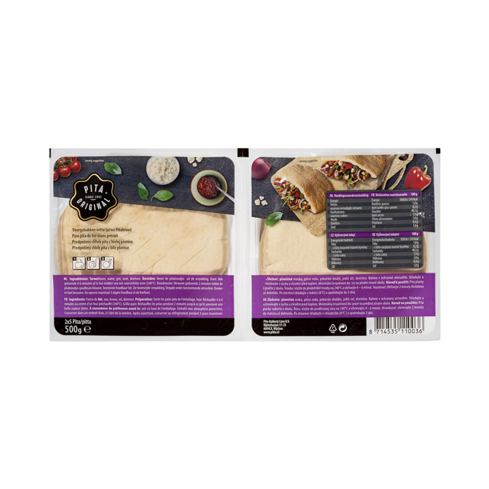 Product Pita Breadbuns Original 11 cm 10pcs Image