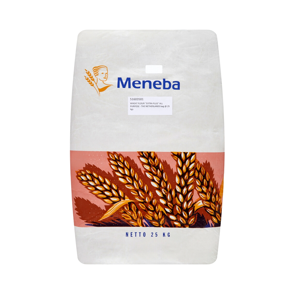 Wheat Flour Meneba Extra Plus - All Purpose 25kg 