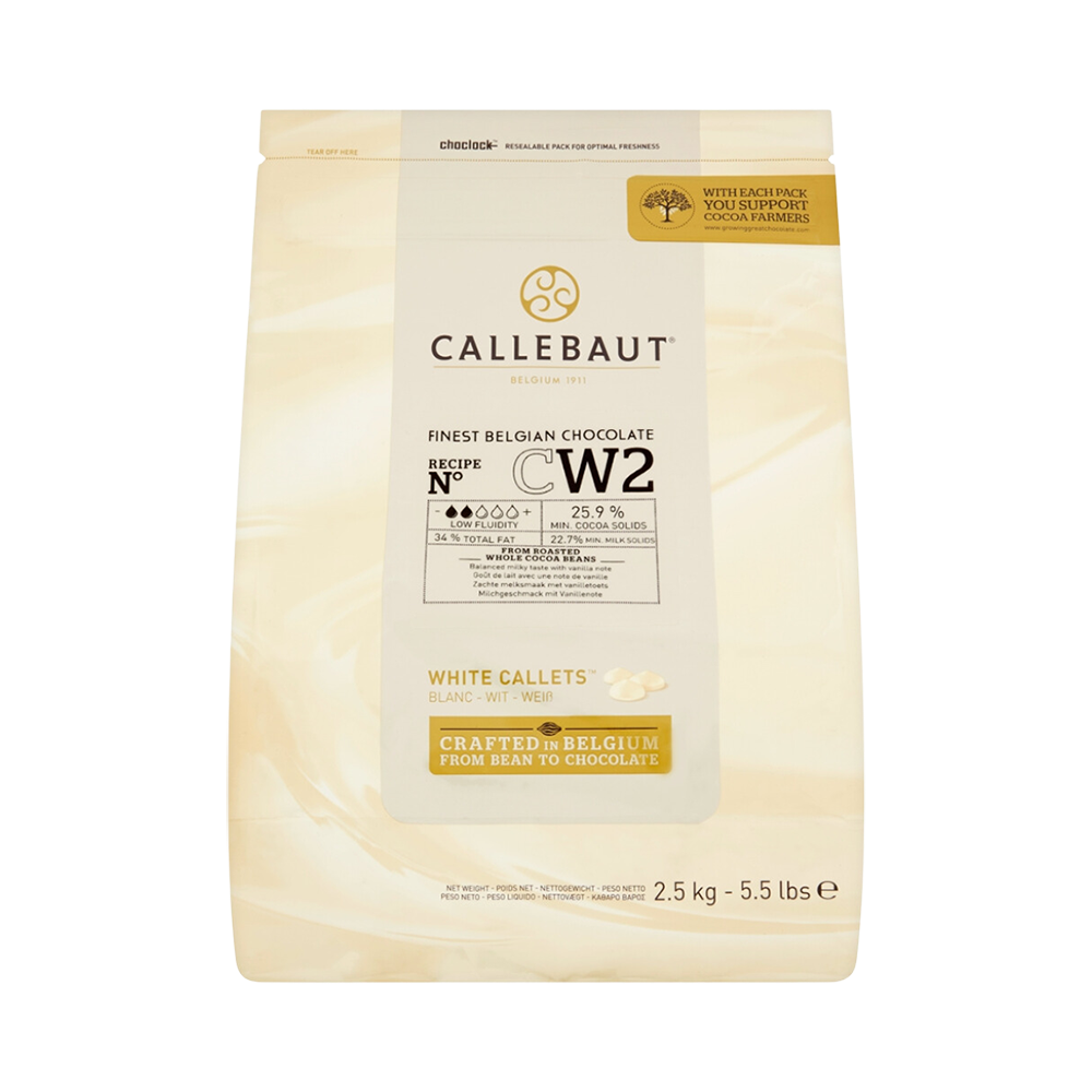 Product Couverture White Chocolate Callebaut Callets 2,5kg Image