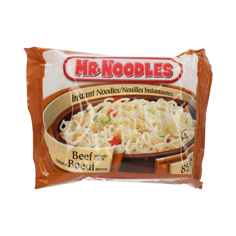 Product Instant Noodles Mr.Noodles Beef Simulated Flavour 85g Image