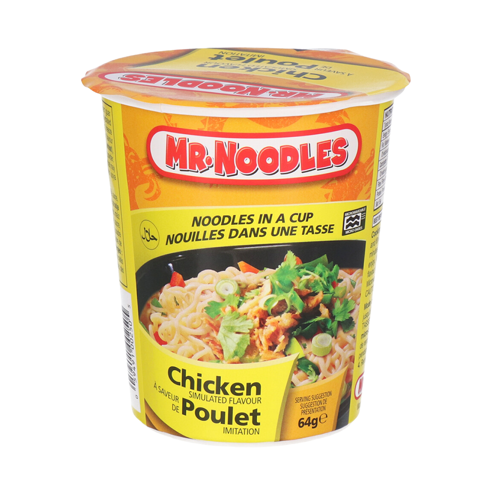 Product Instant Noodles Mr.Noodles Chicken Simulated Flavour 64g Image