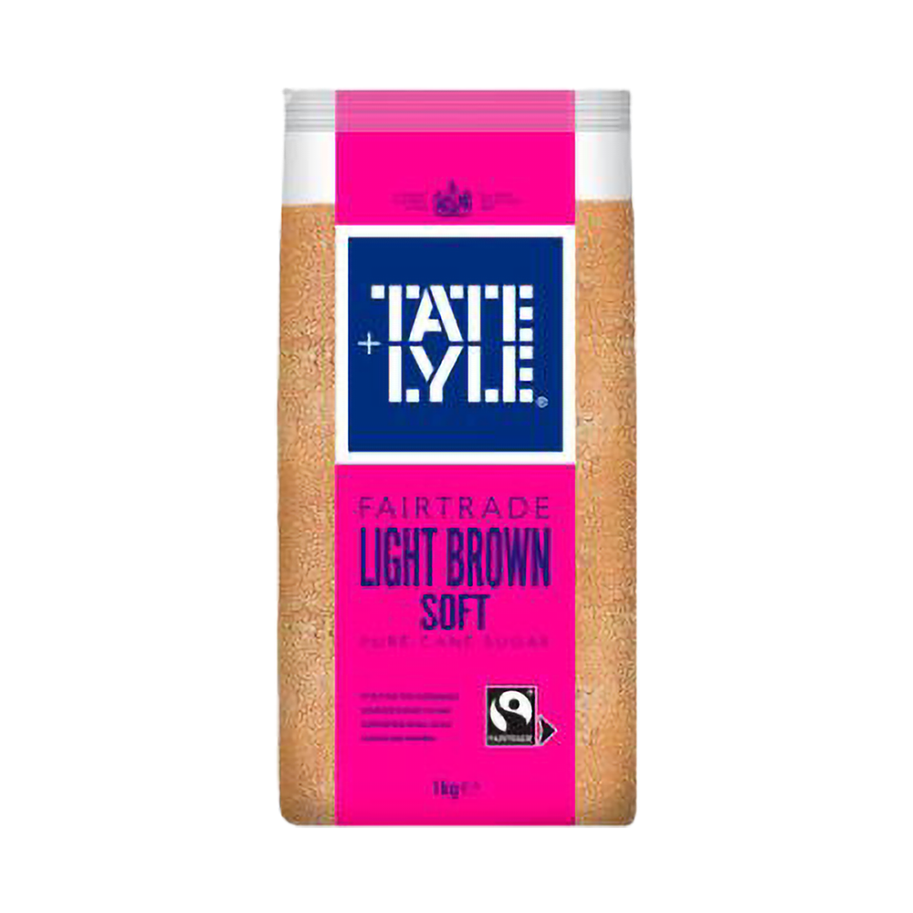 Product Brown Caster Sugar Tate + Lyle Light Flo Fairtrade 1kg Image