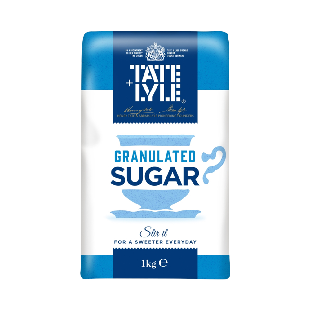 White Granulated Sugar Tate + Lyle 1kg