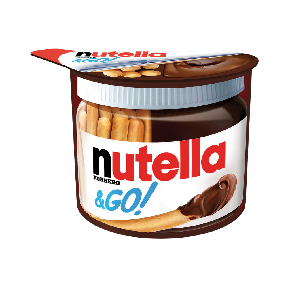 Product Choco Spread Nutella Nut & Go T1X12 52g Image