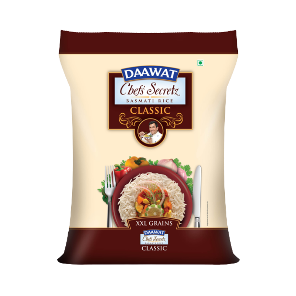 Product Basmati Rice Daawat Chef's Secretz Royal XXL Grains Image