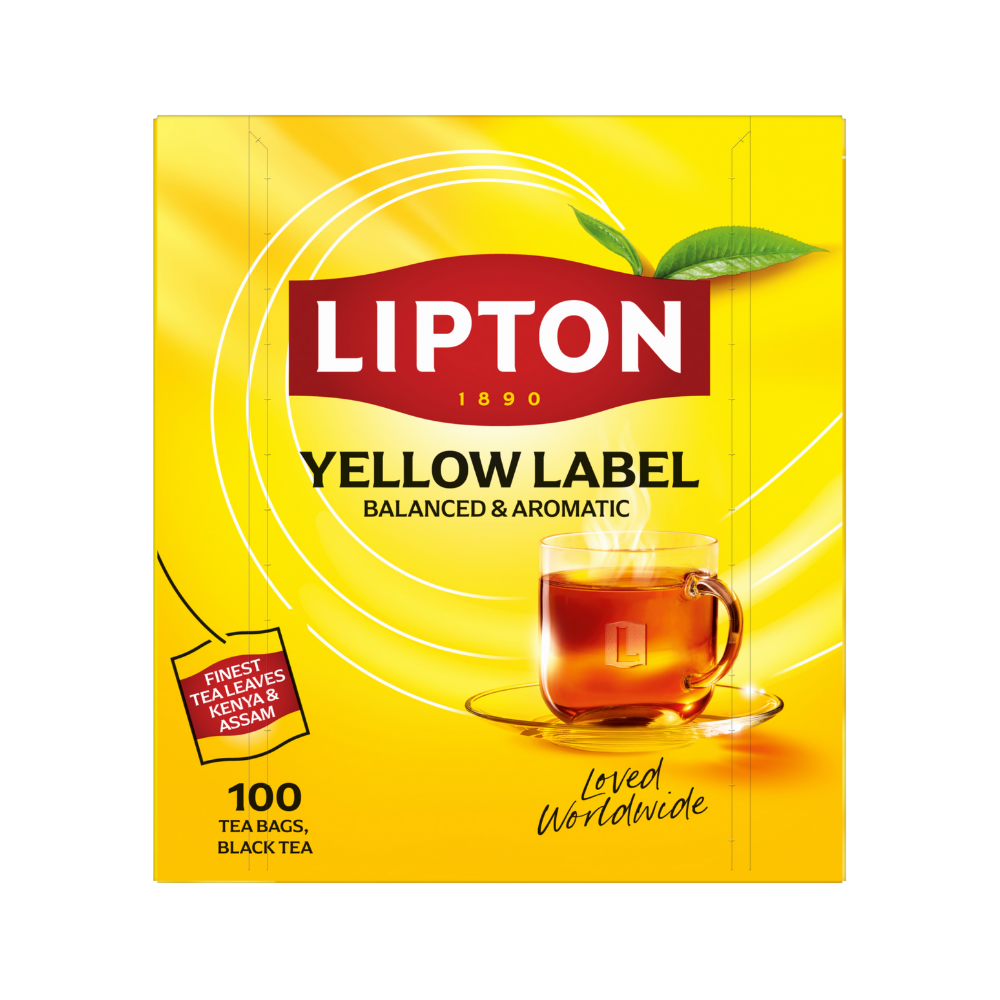Lipton Black Tea Yellow Label No Envelope