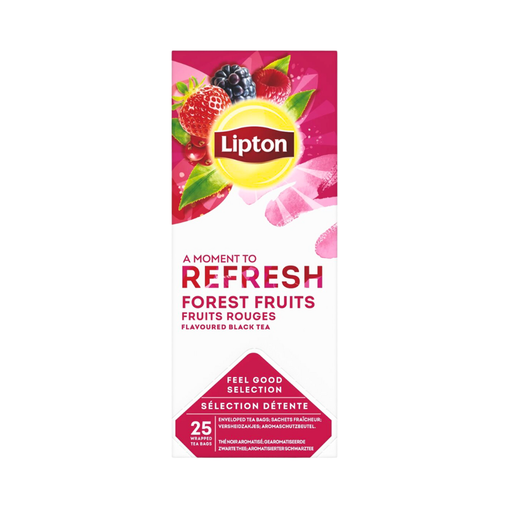 Product Black Tea Bags Lipton Forest Fruit 1,6g Image