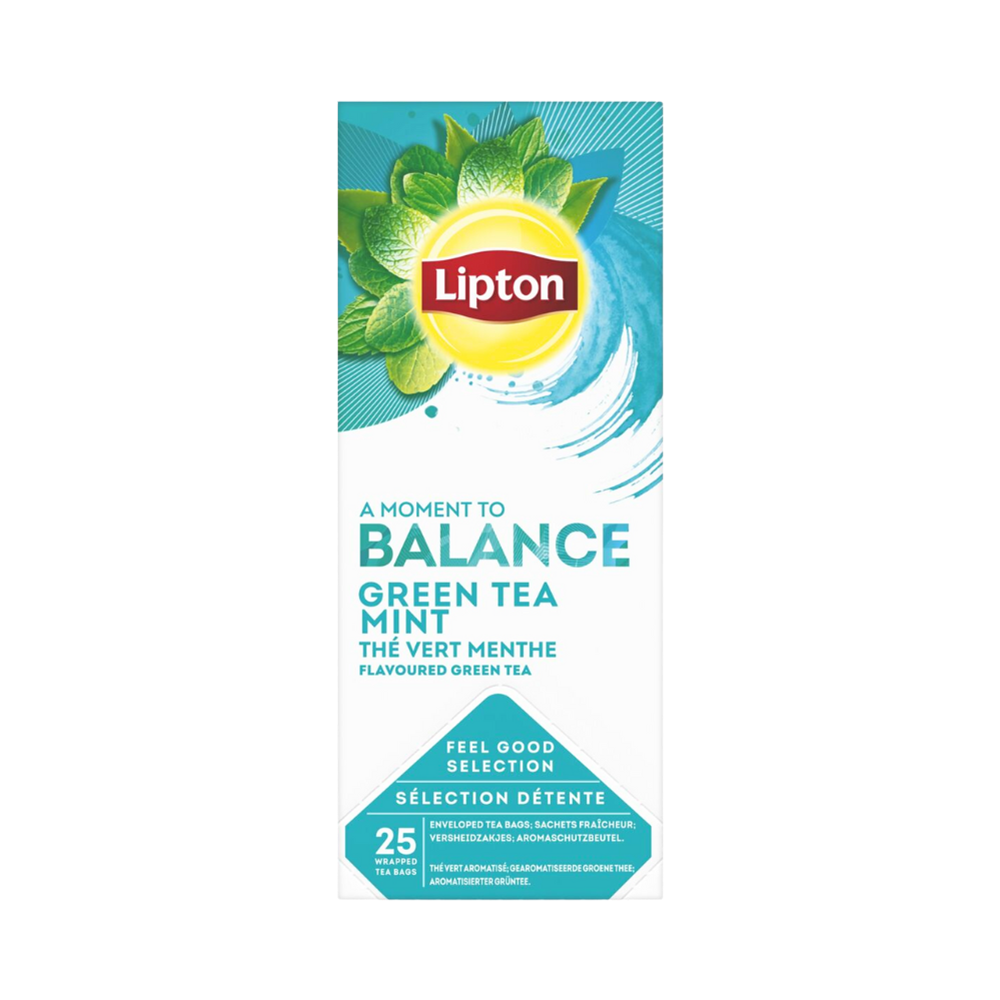 Green Tea Lipton Mint Enveloped 1,6g