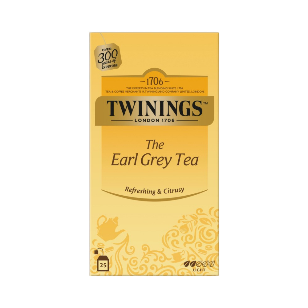 Product Twinings Black Tea The Earl Grey Refreshing & Citrusy Light 25 Bags Image