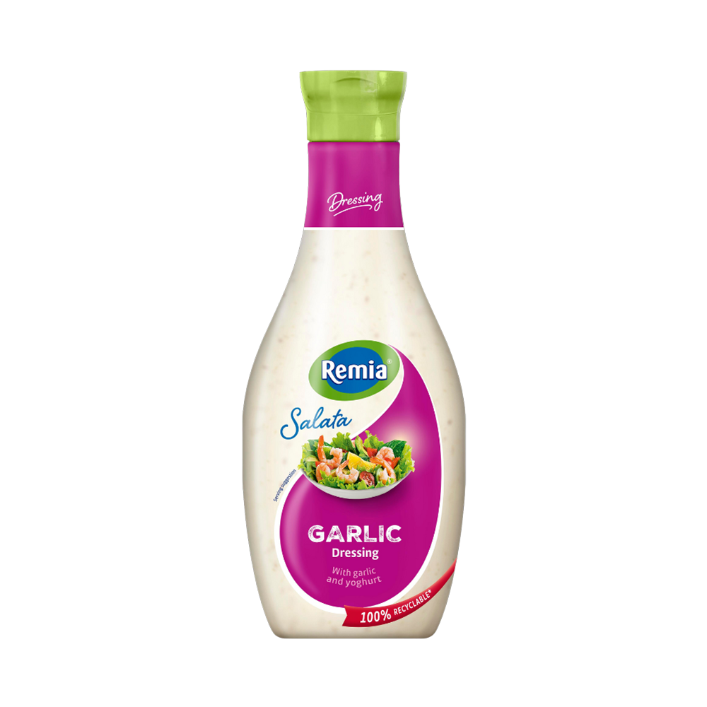 Dressing Remia Salata Garlic Squeeze Bottle 450ml