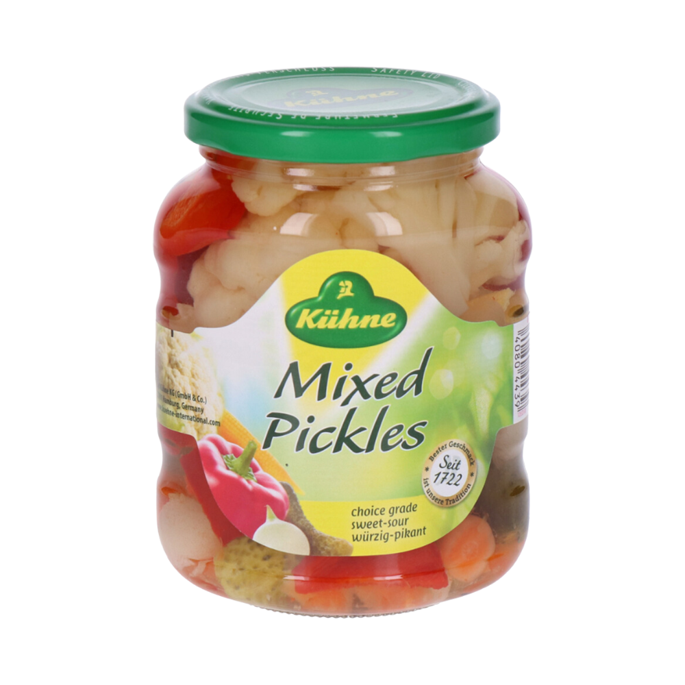 Mixed Pickles Kuhne  (English Label) 330g