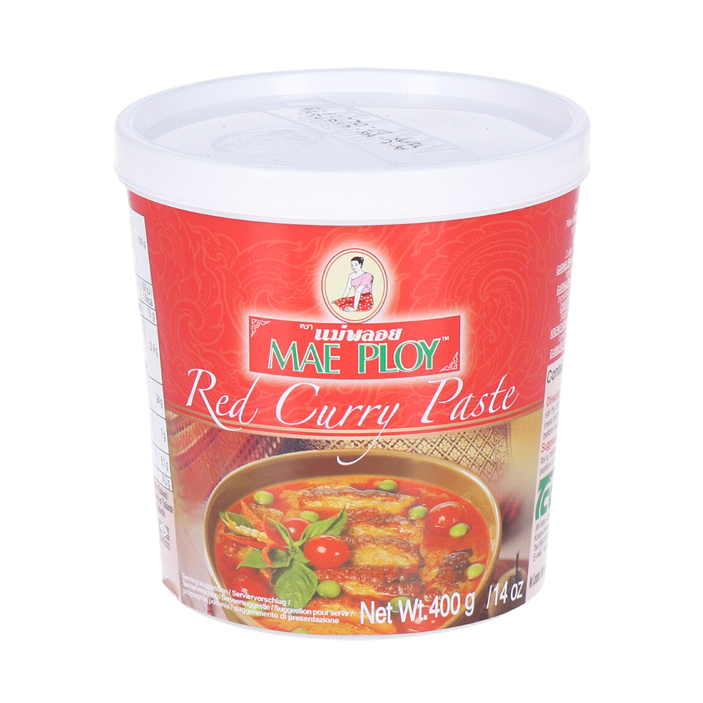 Product Curry Paste Mae Ploy Red 400g Image