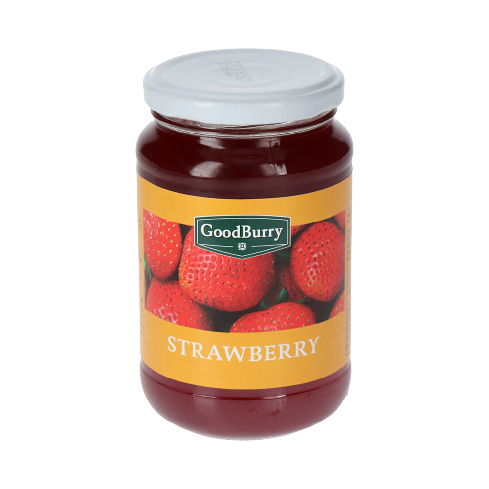 Strawberry Fruit Spread GoodBurry 25% Fruit 450g